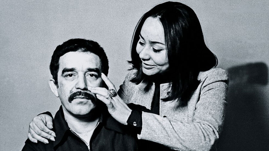 گابریل گارسیا مارکز  Gabriel José García Márquez  و زنش