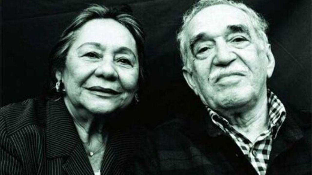 گابریل گارسیا مارکز  و همسرش Gabriel José García Márquez  