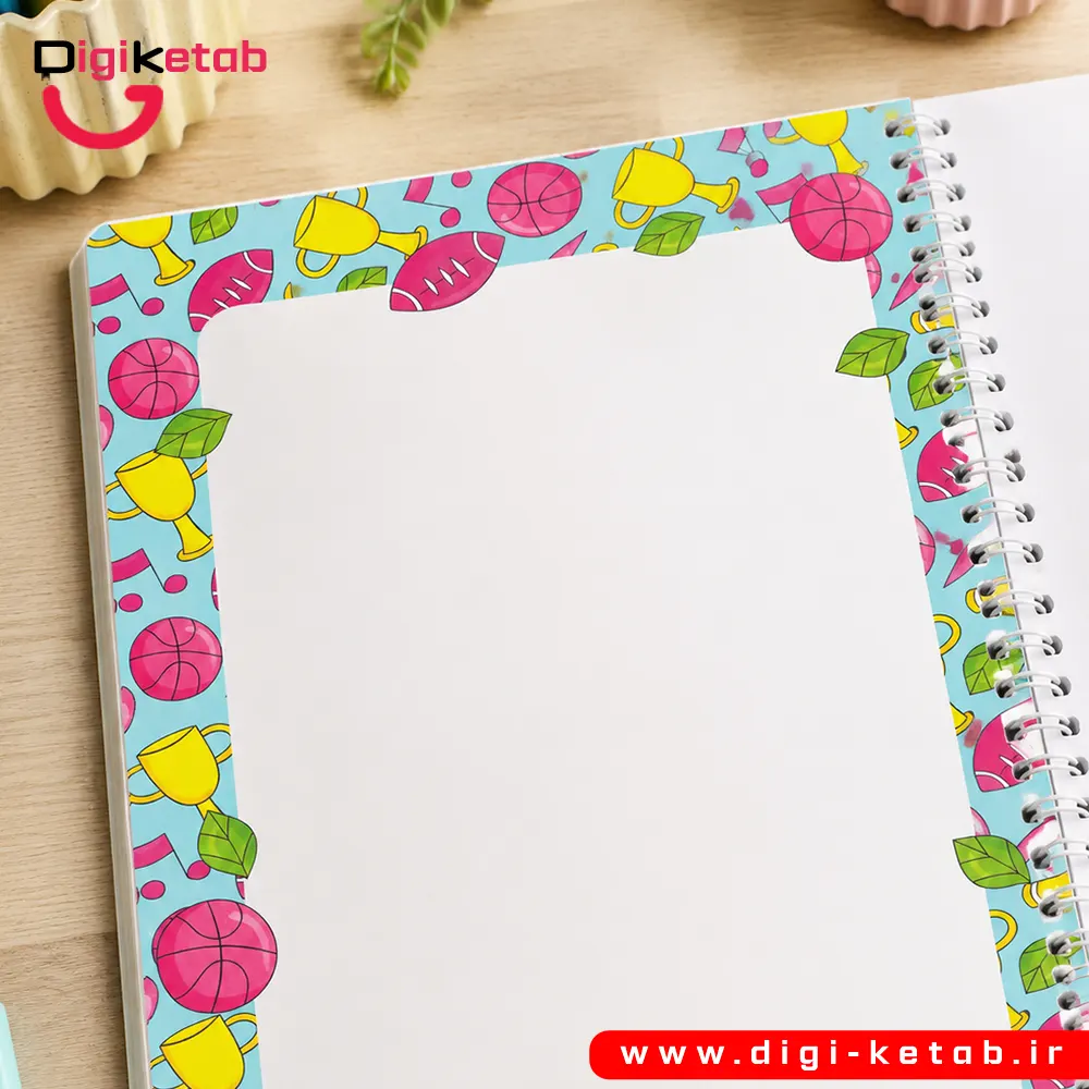 جزئیات صحافی و صفحات دفتر آلوین