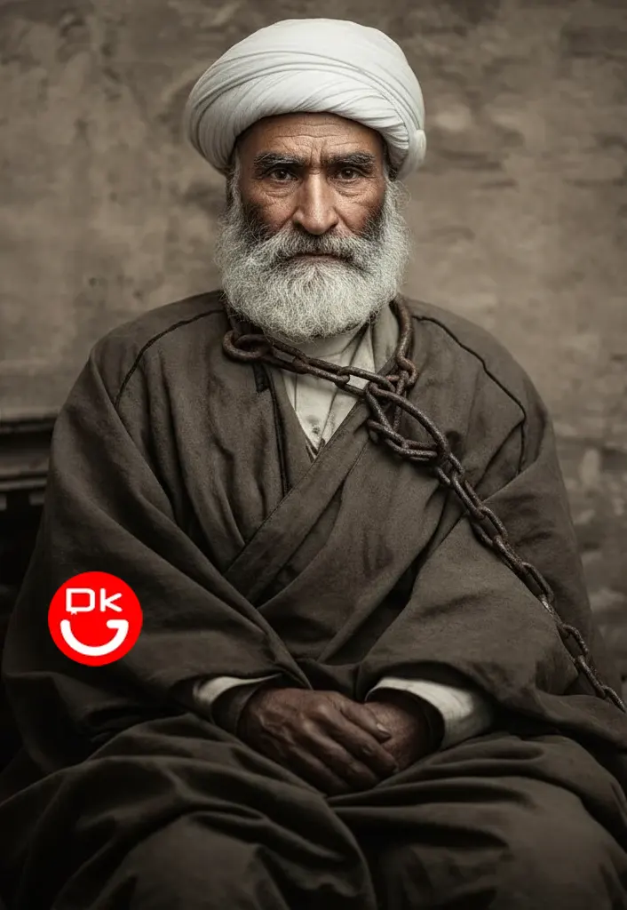 تصویر بازسازی شده حاج سیاح با هوش مصنوعی