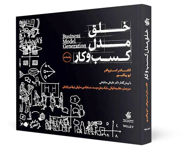 جلد کتاب خلق مدل کسب و کار اثر الکساندر استروالدر نشر آریانا قلم