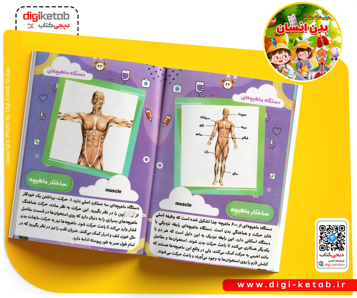 کتاب آشنایی با اجزای بدن انسان