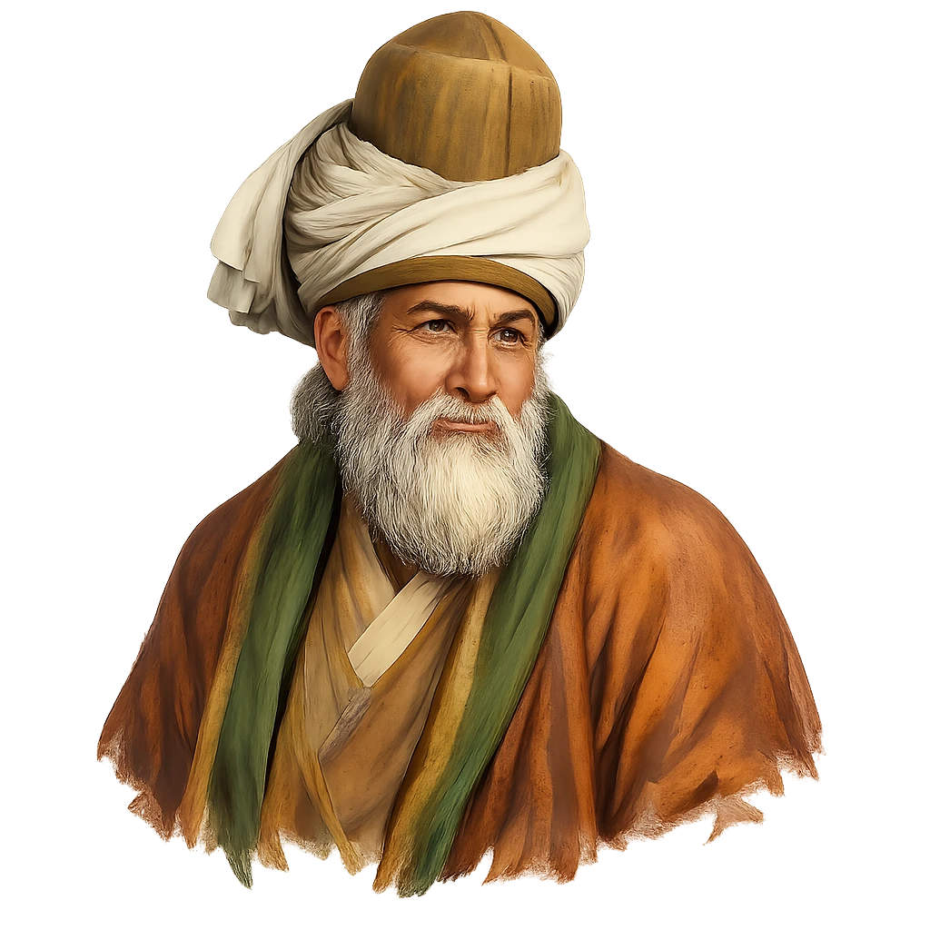 تصویر مولانا جلال الدین بلخی