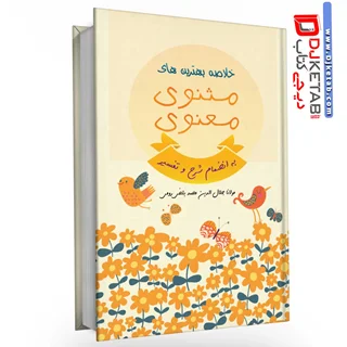کتاب خلاصه بهترین های مثنوی معنوی به زبان ساده به همراه شرح و تفسیر
