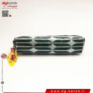 کیف لوازم آرایش و جامدادی ، طرح چرمی ، رنگ سبز