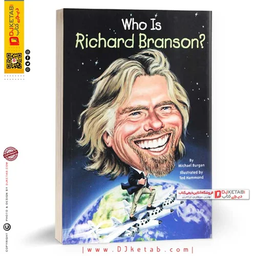 کتاب Who Is Richard Branson ریچارد برانسون کیست / داستان انگلیسی