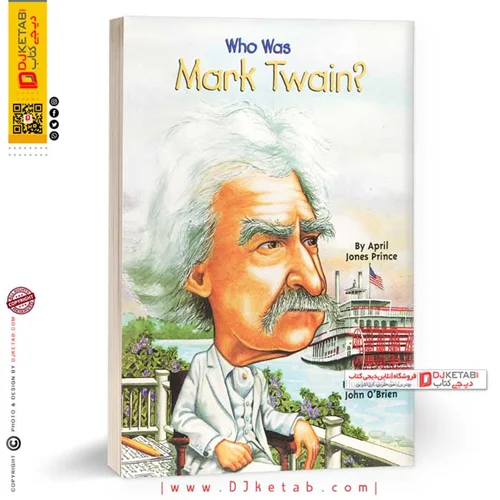 کتاب Who was Mark Twain مارک تواین که بود / داستان انگلیسی